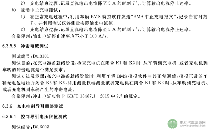 國標委發(fā)布電動汽車傳導充電互操作性測試規(guī)范 第1部分：供電設(shè)備