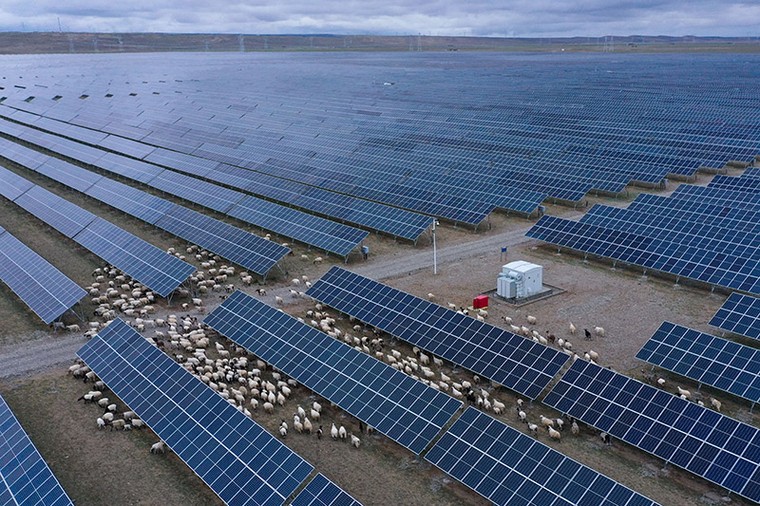 中國最大的光伏發電基地？